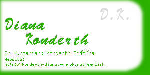 diana konderth business card